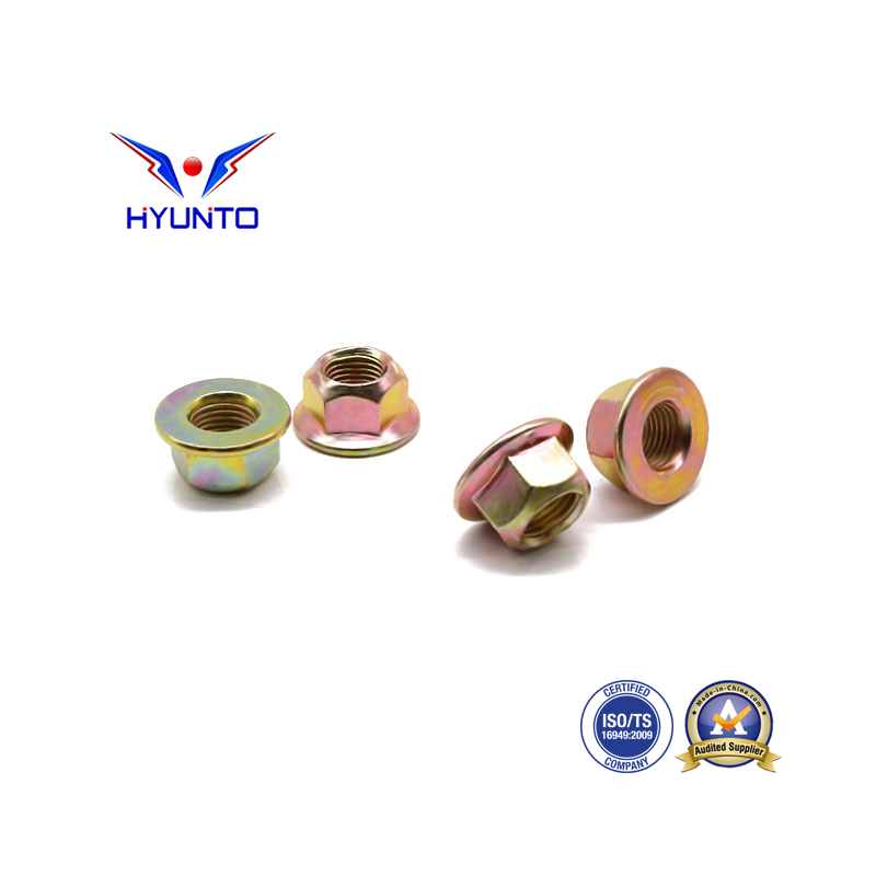 DIN EN 1664 全金屬六角法蘭面鎖緊螺母   彩鋅 all metal hex flange lock nuts(color zinc).jpg